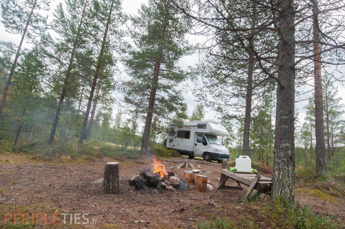 voyage en camping car en finlande